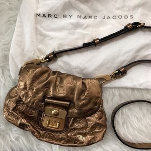 MBMJ Mini Gold Crossbody Bag